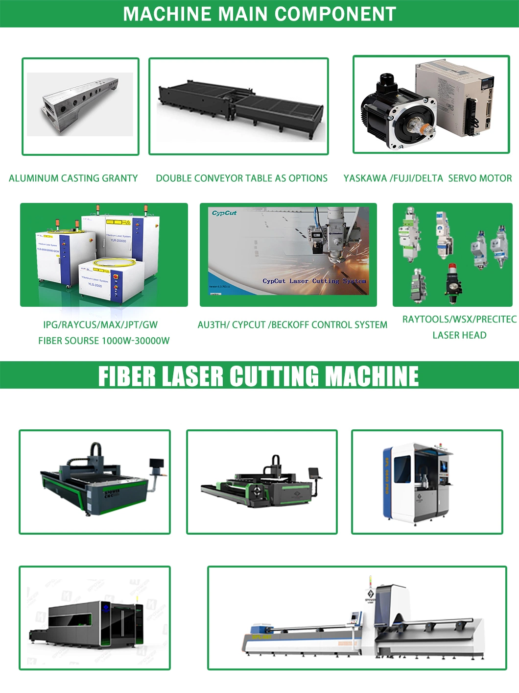 3D CNC Fiber Laser Carving Machine Fiber Laser Cutter for Cutting Ss CS Aluminium Copper Metal Sheet