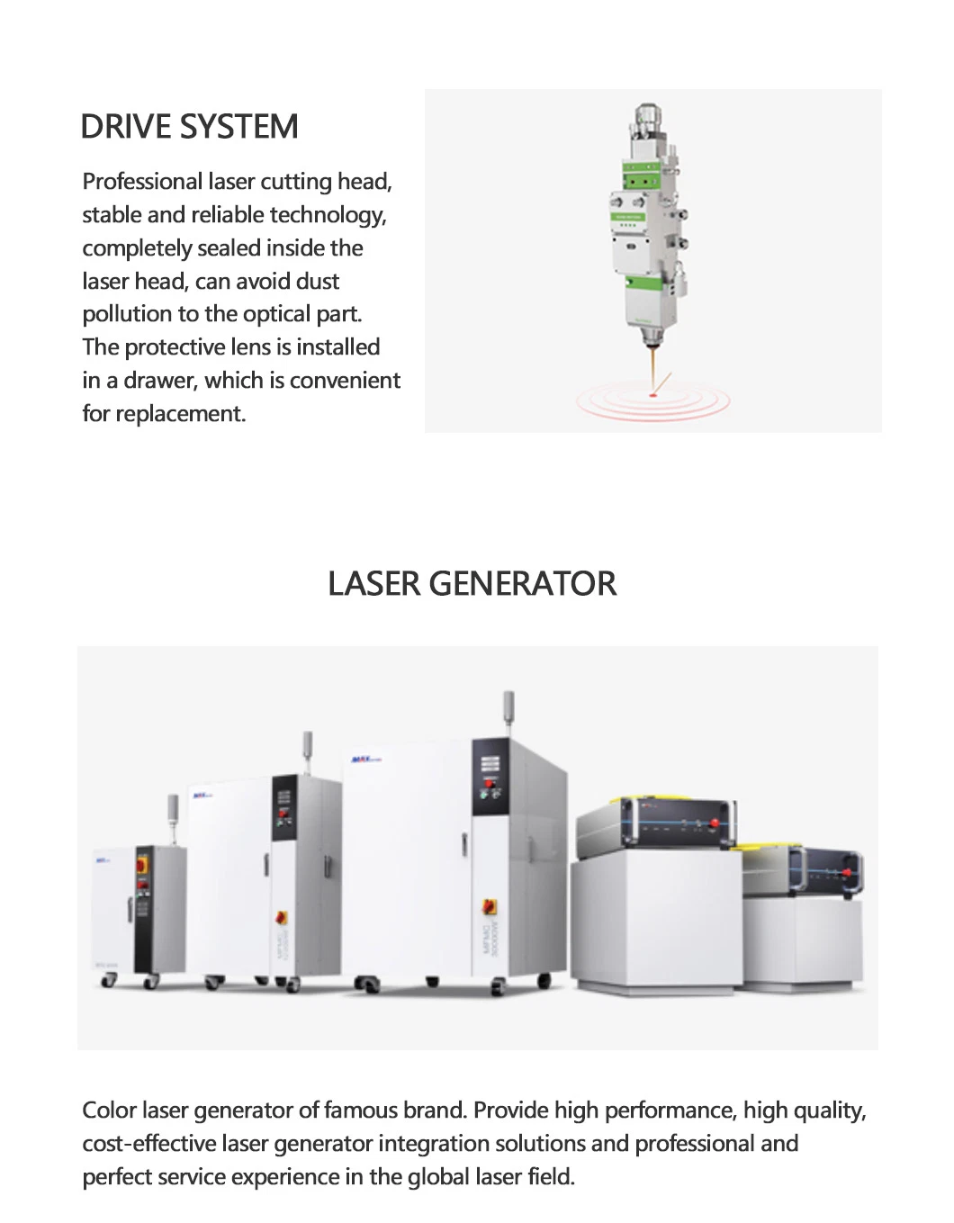 CNC Fiber Laser Cutting Machine 1500W Metal Stainless Steel Laser Cutter