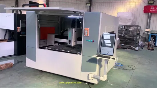 1390 Model Full Enclosed Auto Focusing Fiber Laser Cutting Machine 1000W for Stainless Steel 20% off